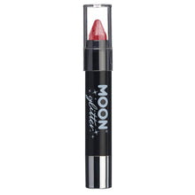 Moon Glitter Iridescent Body Crayons, cherry 3,5 g