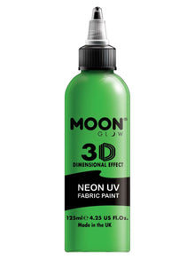 Moon Textilfärg 3D neon UV metallic grön