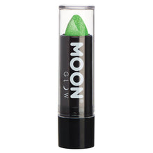 Moon Glow - Neon UV Glitter Lipstick, green 5 g