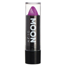 Moon Glow - Neon UV Glitter Lipstick, purple 5 g