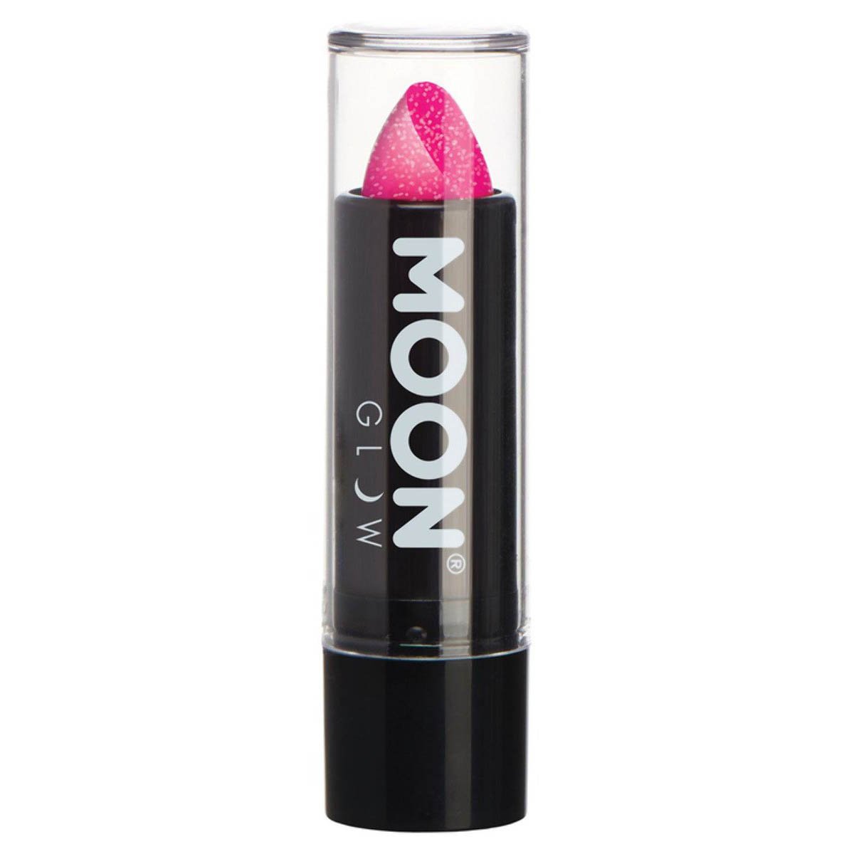 Moon Glow - Neon UV Glitter Lipstick, magenta 5 g