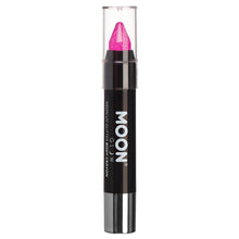 Moon Glow - Neon UV Glitter Body Crayons, magenta 3,5 g