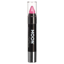 Moon Glow - Neon UV Glitter Body Crayons, pink 3,5 g