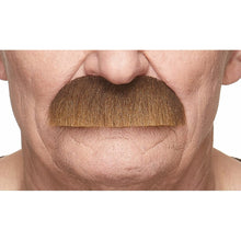 Mustasch, barkeep brun