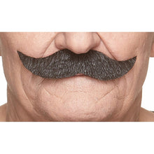 Mustasch, captain grå/vit