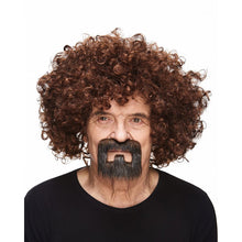 Mustasch, handyman brun