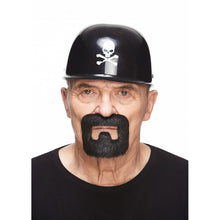 Mustasch, handyman svart