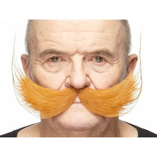 Mustasch, inventor röd