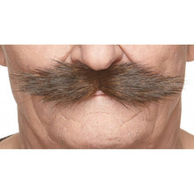 Mustasch, klondike brun/grå