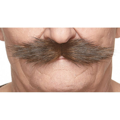 Mustasch, klondike brun/grå