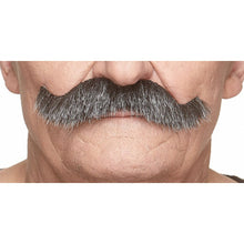 Mustasch, sheriff svart/vit