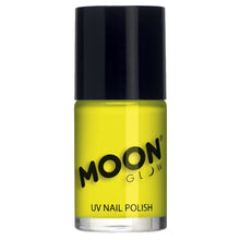 Moon Nagellack neon UV, gul 14 ml