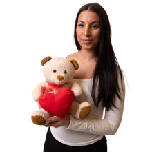 Nalle med hjärta, 30 cm