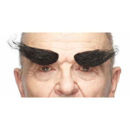 Ögonbryn, buskiga svarta