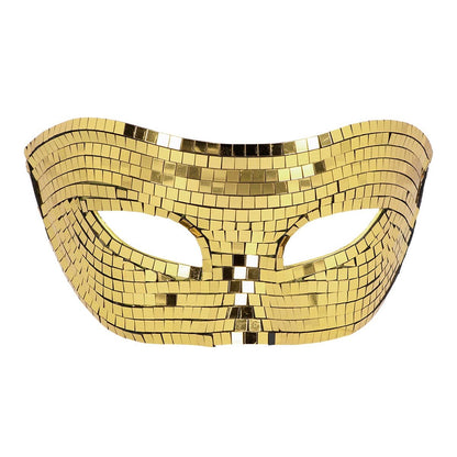 Ögonmask, disco guld
