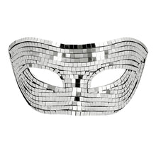 Ögonmask, disco silver