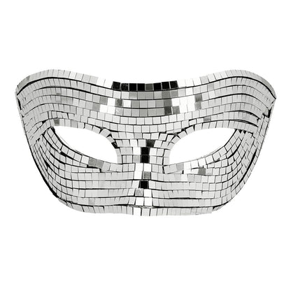 Ögonmask, disco silver