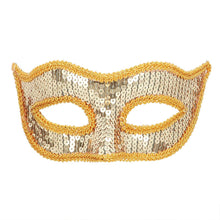 Ögonmask, Venice sequins gold