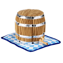 Ölhatt, öltunna blå/vit