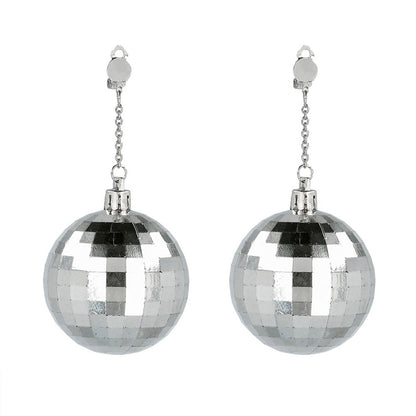 Örhänge, discobollar stora 1-par