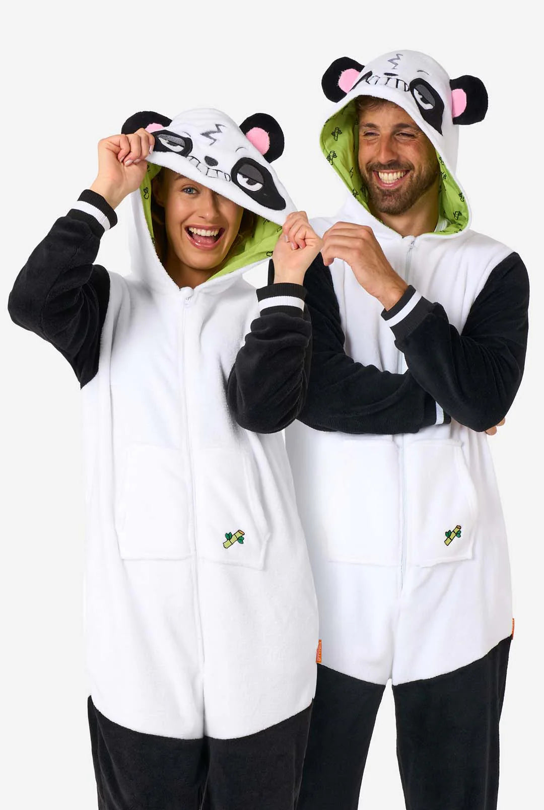 Opposuits onesies, panda XS