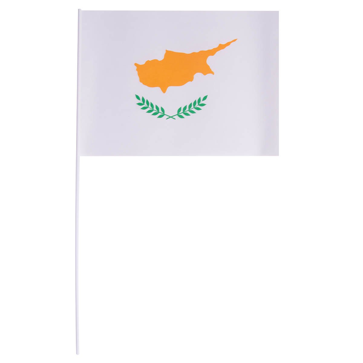 Pappersflagga, Cypern 27x20 cm