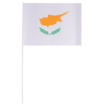 Pappersflagga, Cypern 27x20 cm