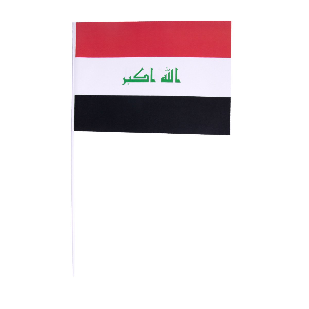 Pappersflagga, Irak 27x20 cm