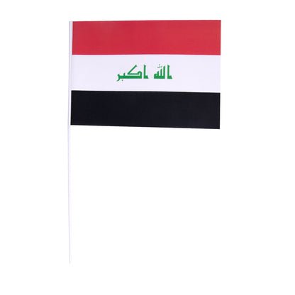 Pappersflagga, Irak 27x20 cm