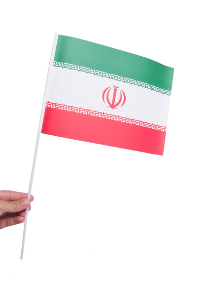Pappersflagga, Iran 27x20 cm