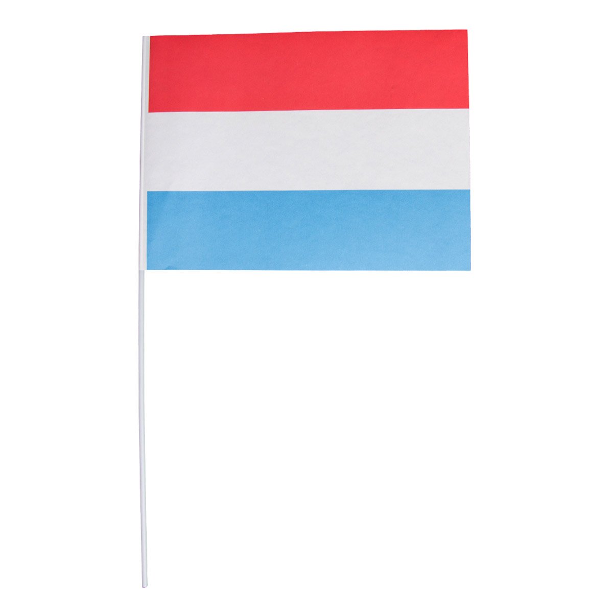 Pappersflagga, Luxemburg 27x20 cm