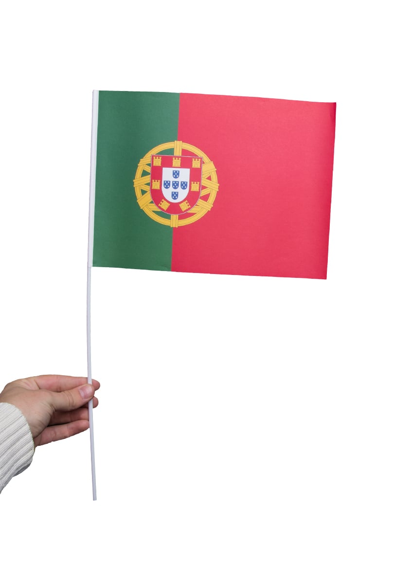 Pappersflagga, Portugal 27x20 cm