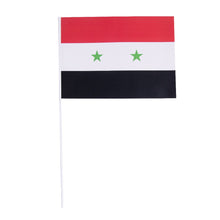 Pappersflagga, Syrien 27x20 cm