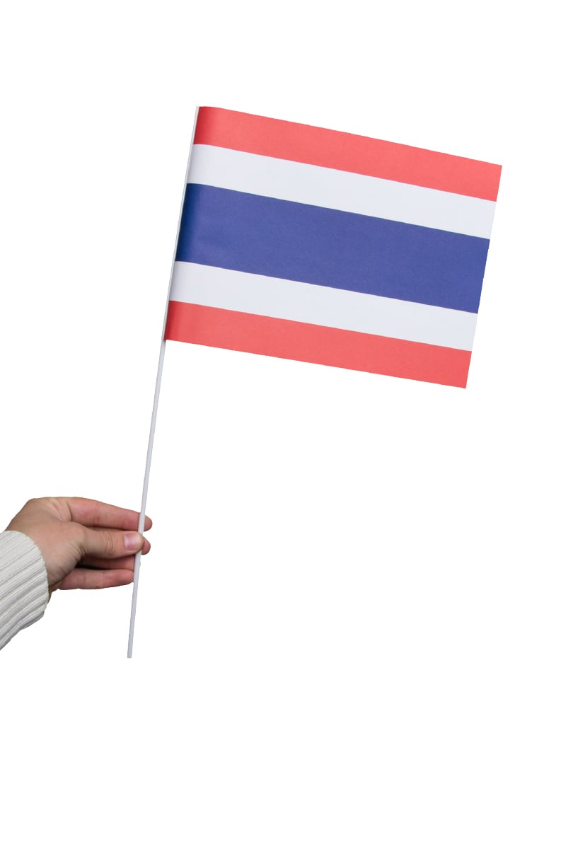 Pappersflagga, Thailand 27x20 cm