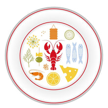 Tallrikar, kräftbuffé 8 st