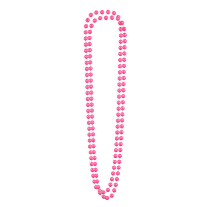 Pärlhalsband, rosa 46 cm