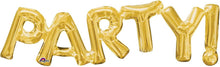 Ballonggirlang, party guld