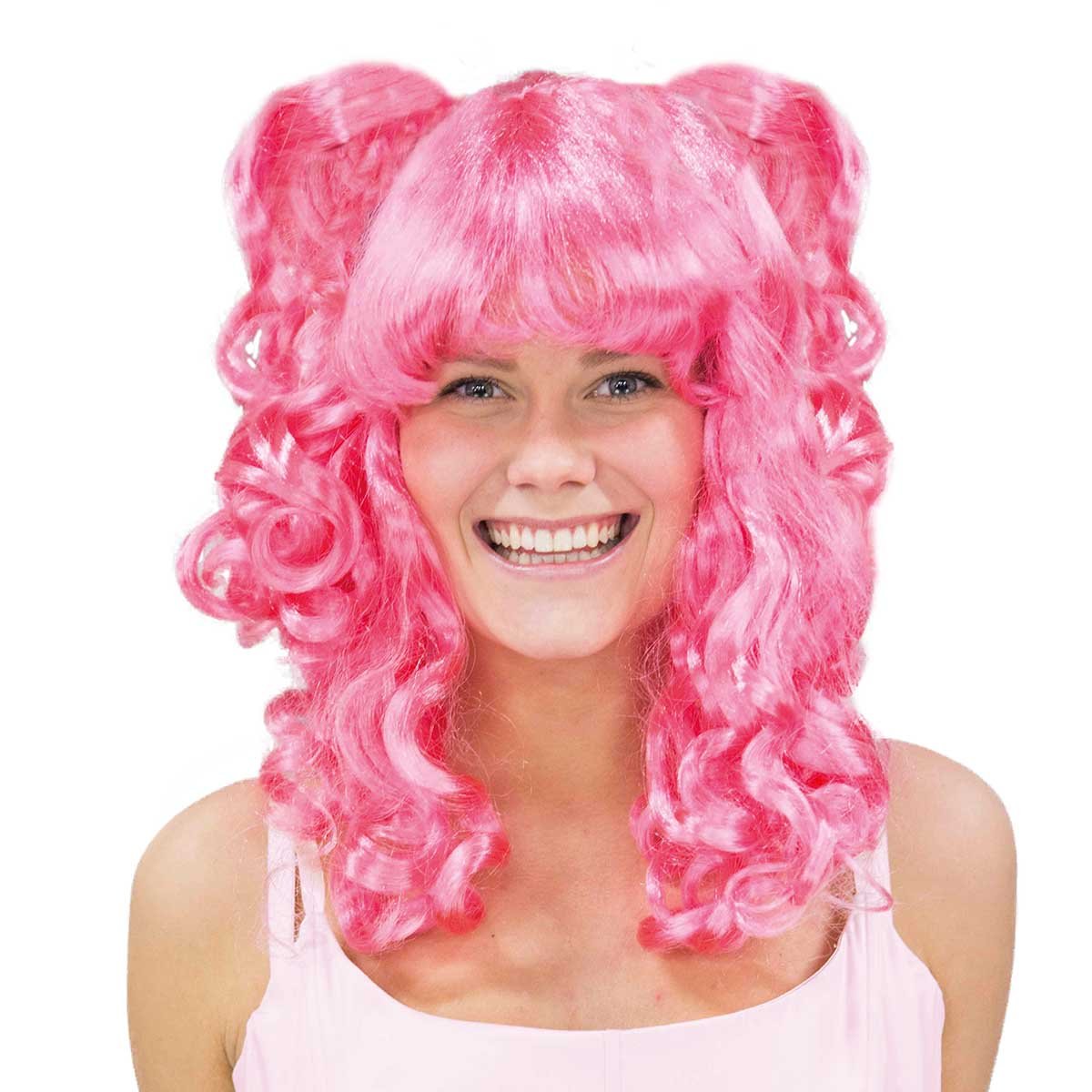 Peruk, candy rosa