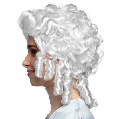 Peruk, Baroque woman