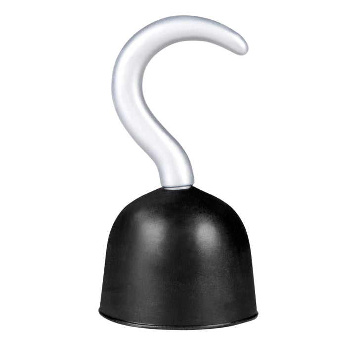 Piratkrok, svart 19x9 cm