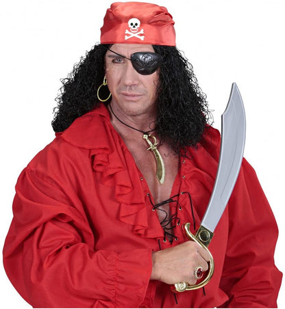 Piratset, röd bandana