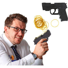 Pistol med gummisnoddar, 17 cm