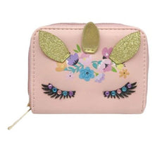 PLÅNBOK ENHÖRNING M BLOMMOR TINKA WALLET