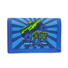 PLÅNBOk MONSTERTRUCK BLÅ TINKA WALLET