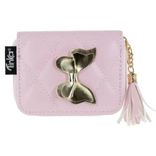 PLÅNBOK ROSA MED ROSETT TINKA WALLET