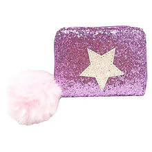 PLÅNBOK GLITTER STJÄRNA TINKA WALLET