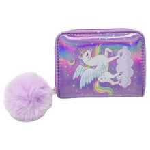 PLÅNBOK LILA ENHÖRNING TINKA WALLET