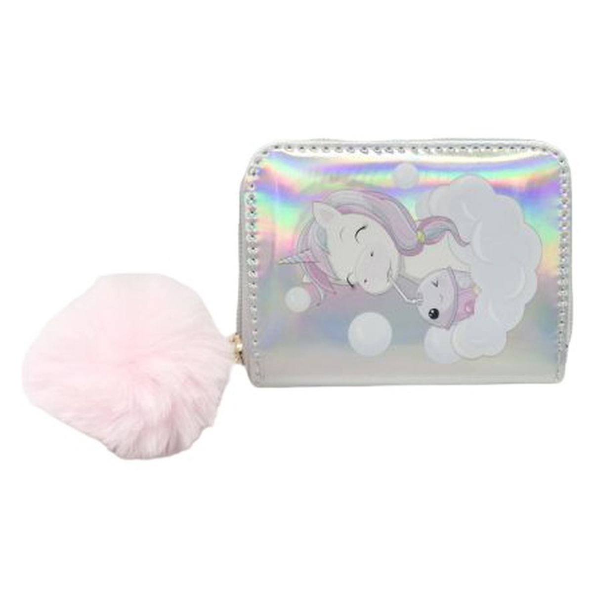 PLÅNBOK SILVER ENHÖRNING TINKA WALLET
