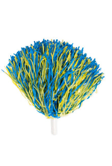Pom-pom, blå/gul 180 g