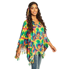 Poncho, hippie one size